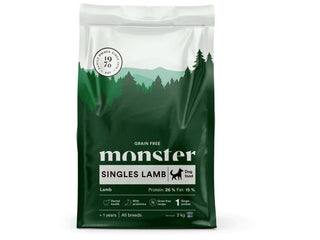 Monster grain free singles lamb 12kg
