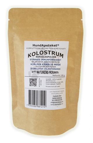 Hundapoteket Kolostrum råmjölkspulver