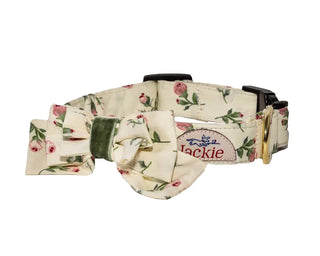 Jackie halsband rose garden med rosett