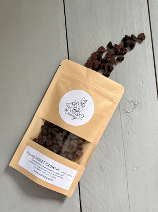 Vovveg VIOLET BROWNIE – blåbär och banan
