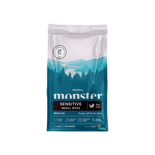 Monster Sensitive White Fish Small Bites