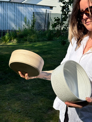Stengodsskål Hundinspiration Bella Off-white