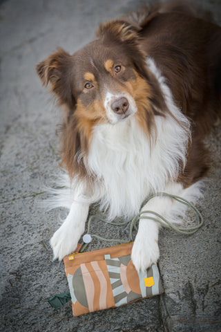 Woolly Wolf accessory bag cloudbeam