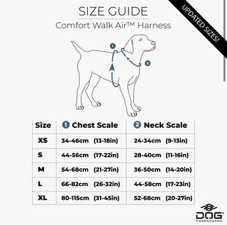 Dog copenhagen air sele svart