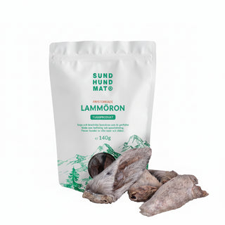 Sund hundmat - Lammöron 140g