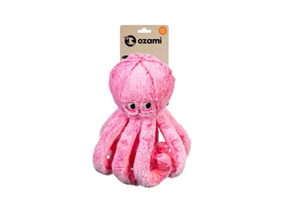 Hundleksak rosa bläckfisk 60cm