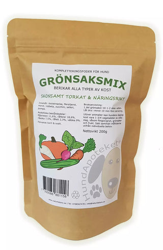 Hundapoteket grönsaksmix