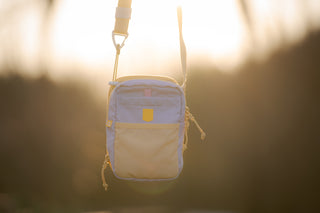 Woolly Wolf hydration shoulderbag lavendel