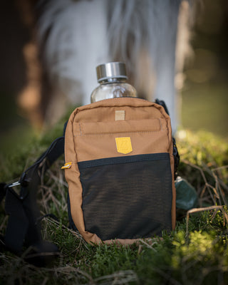Woolly Wolf hydration shoulderbag brun