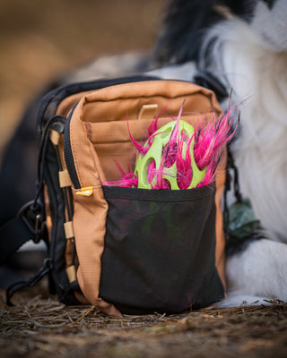 Woolly Wolf hydration shoulderbag brun