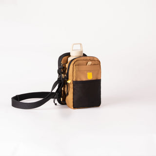 Woolly Wolf hydration shoulderbag brun