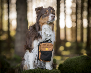 Woolly Wolf hydration shoulderbag brun