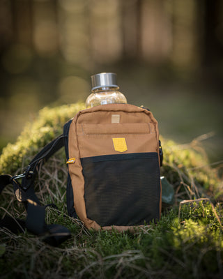 Woolly Wolf hydration shoulderbag brun