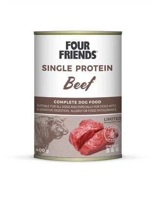 Four Friends våtfoder - beef 400g