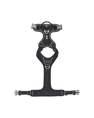 Hundinspiration Dog Copenhagen Comfort Walk Pro sele i svart med ergonomisk design, reflexdetaljer och handtag.