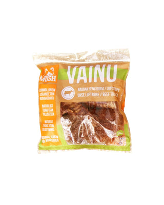 Hundinspiration MUSH VAINU luftstrupe av nöt i förpackning, naturligt tuggben för hundar
