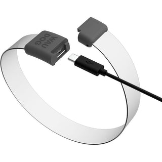 Hundinspiration Waudog LED-halsband för hundar med USB-C laddning och justerbar design för ökad synlighet i mörker