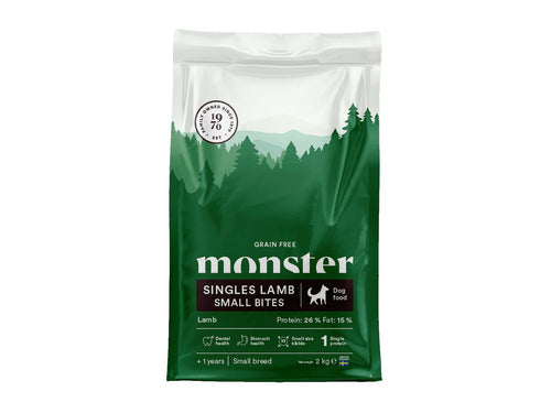 Monster singles lamb small bites 2kg/12kg