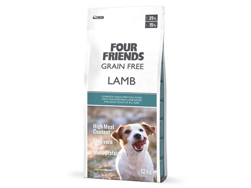 Four Friends - Lamb grain free 12kg ENDAST AVHÄMTNING!
