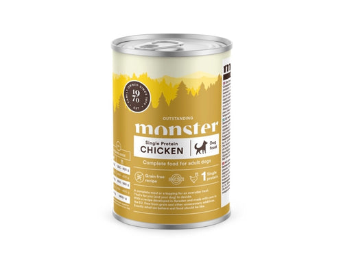 Monster blötmat single protein chicken