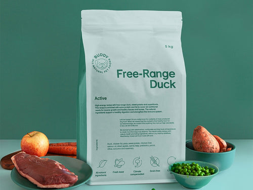 Buddy petfood - Free-range duck 5kg ENDAST AVHÄMTNING!