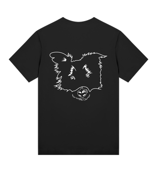 Hundinspiration T-shirt logga baksida dam